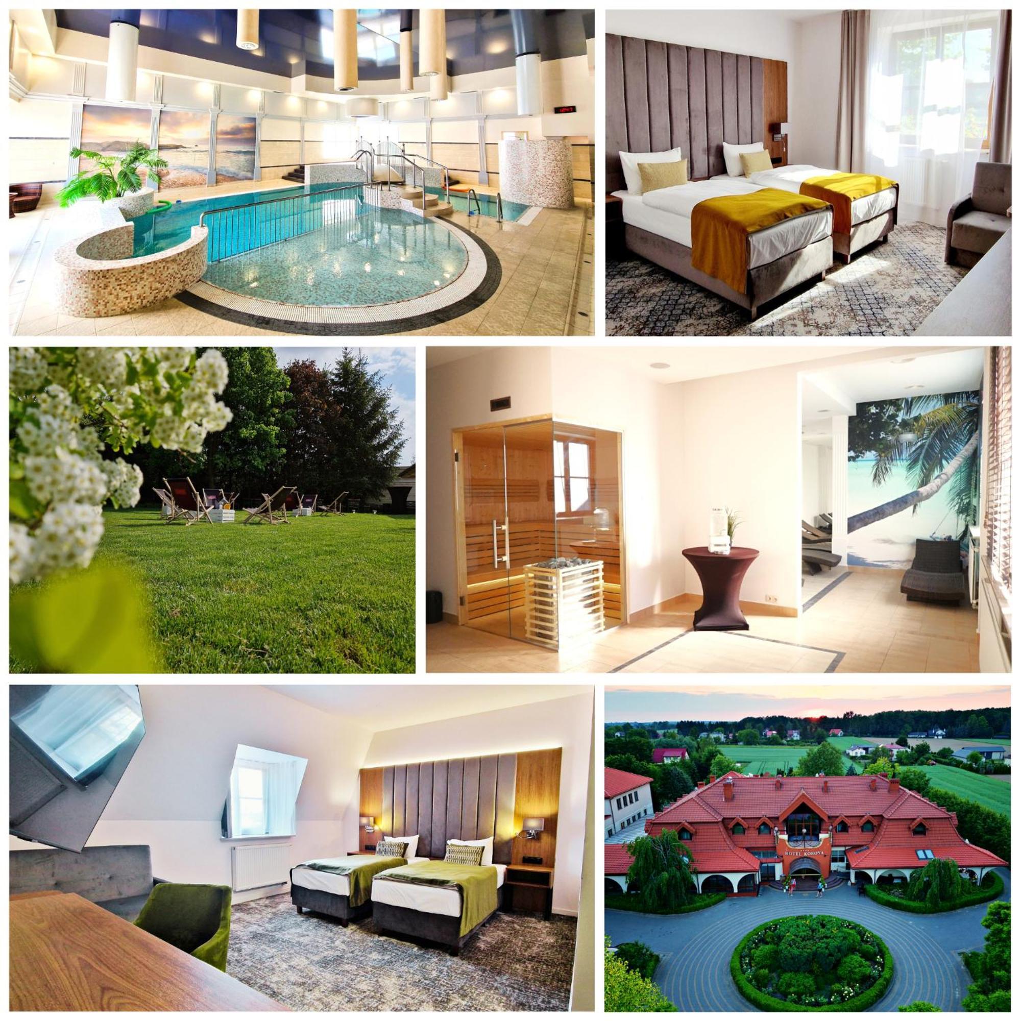 Hotel Korona Spa & Wellness Zemborzyce Dolne Exterior foto